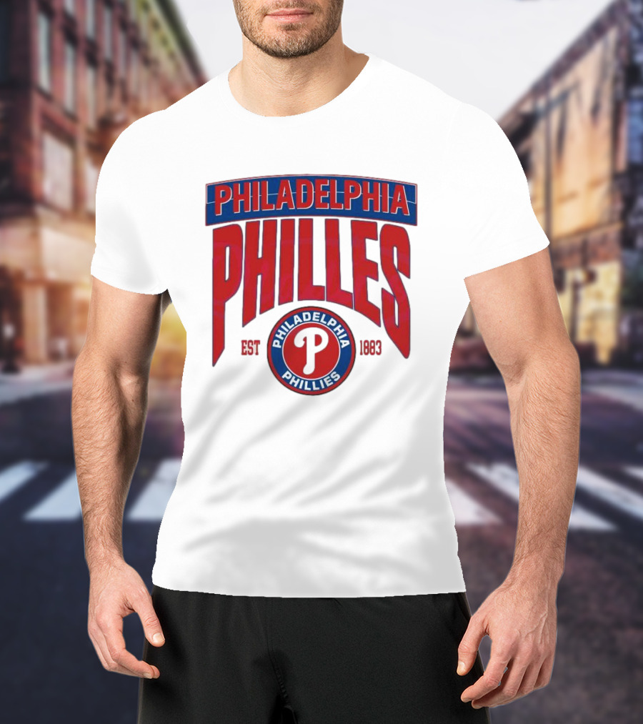 Philadelphia Phillies Est. 1883 Vintage Baseball T-Shirt