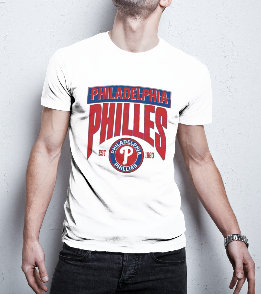 Philadelphia Phillies Est. 1883 Vintage Baseball T-Shirt