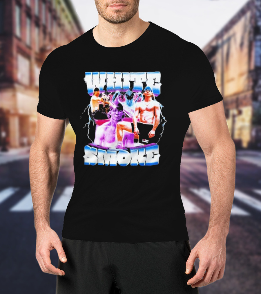 Danny Duncan White Smoke Shirt Lightning And Muscle Edition T-Shirt