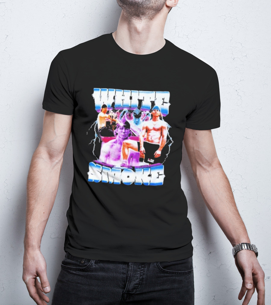 Danny Duncan White Smoke Shirt Lightning And Muscle Edition T-Shirt