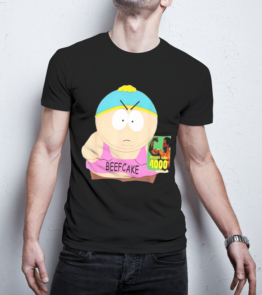Eric Cartman Beefcake Weight Gain 4000 Promotion 2000 T-Shirt