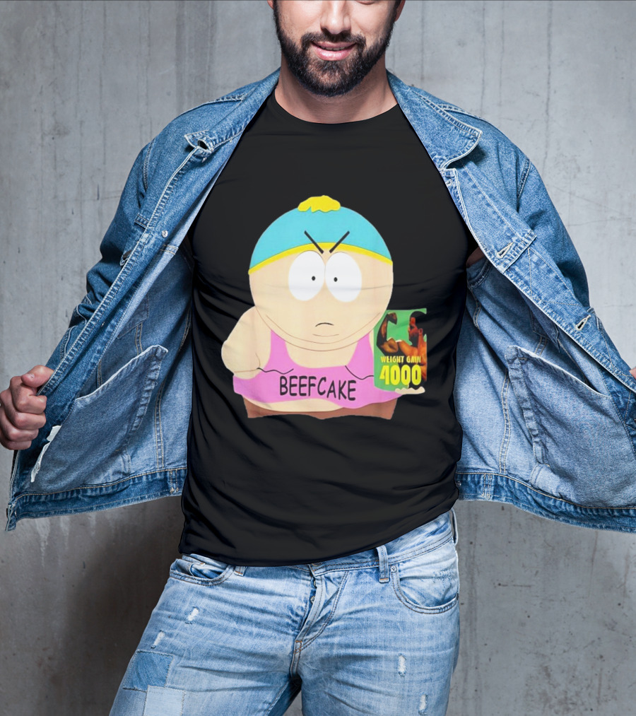Eric Cartman Beefcake Weight Gain 4000 Promotion 2000 T-Shirt