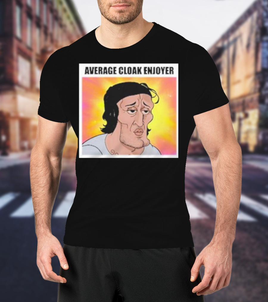 Average Cloak Enjoyer Parody Meme Comic T-Shirt