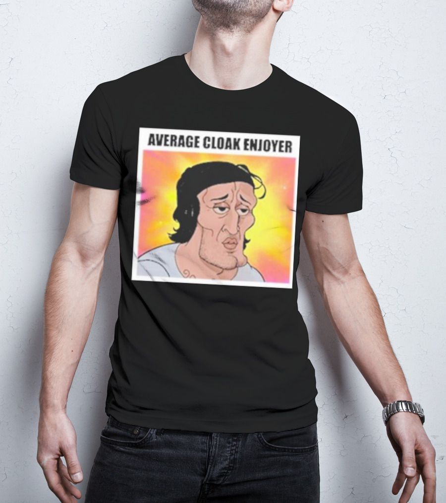 Average Cloak Enjoyer Parody Meme Comic T-Shirt