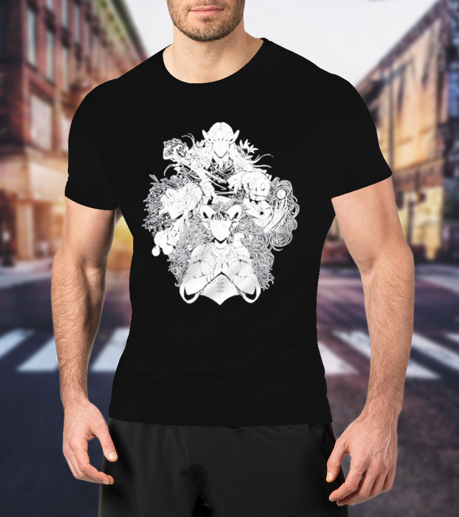 Critical Role Healing Party Characters T-Shirt