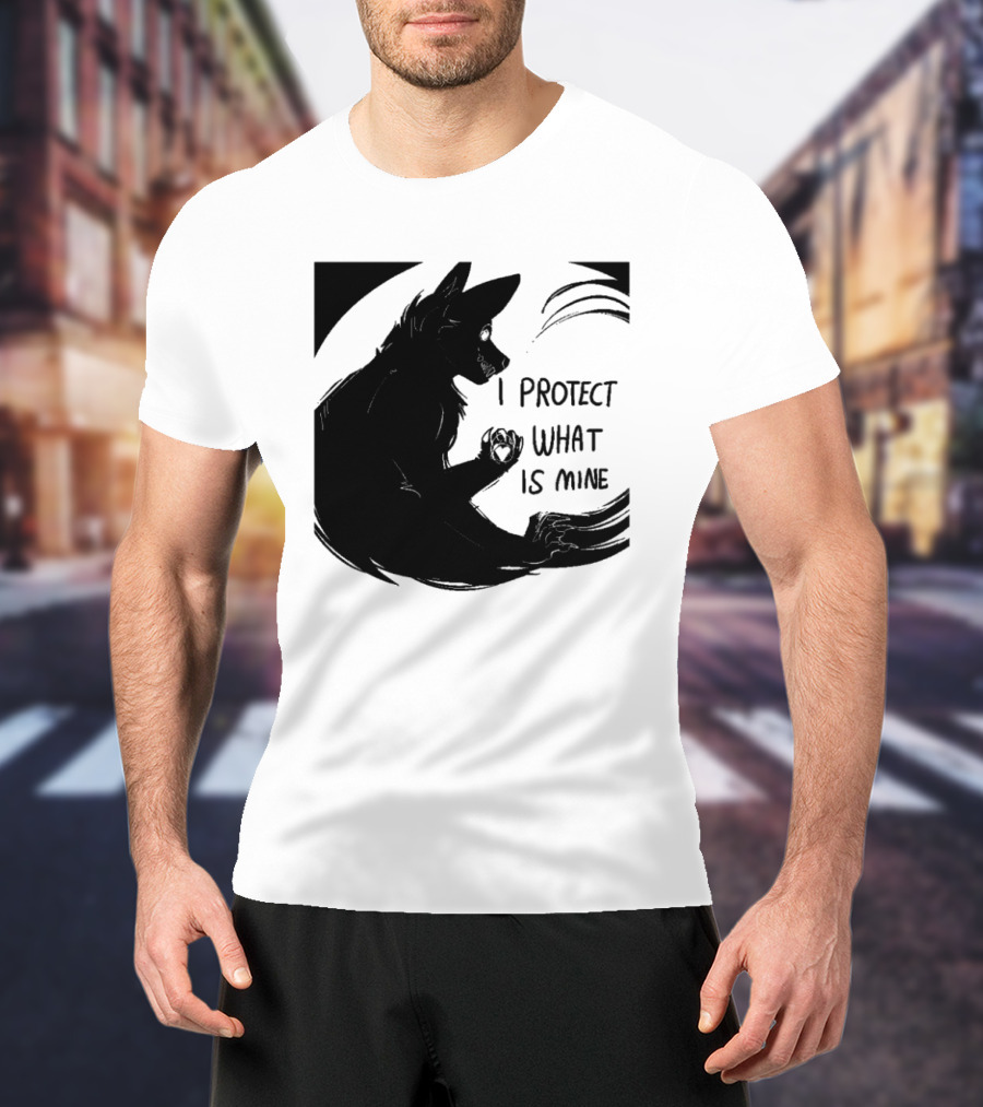 I Protect What Is Mine Wolf T-Shirt