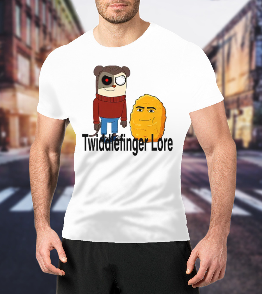 Twiddlefinger Lore Max And Nugget Cartoon Characters T-Shirt