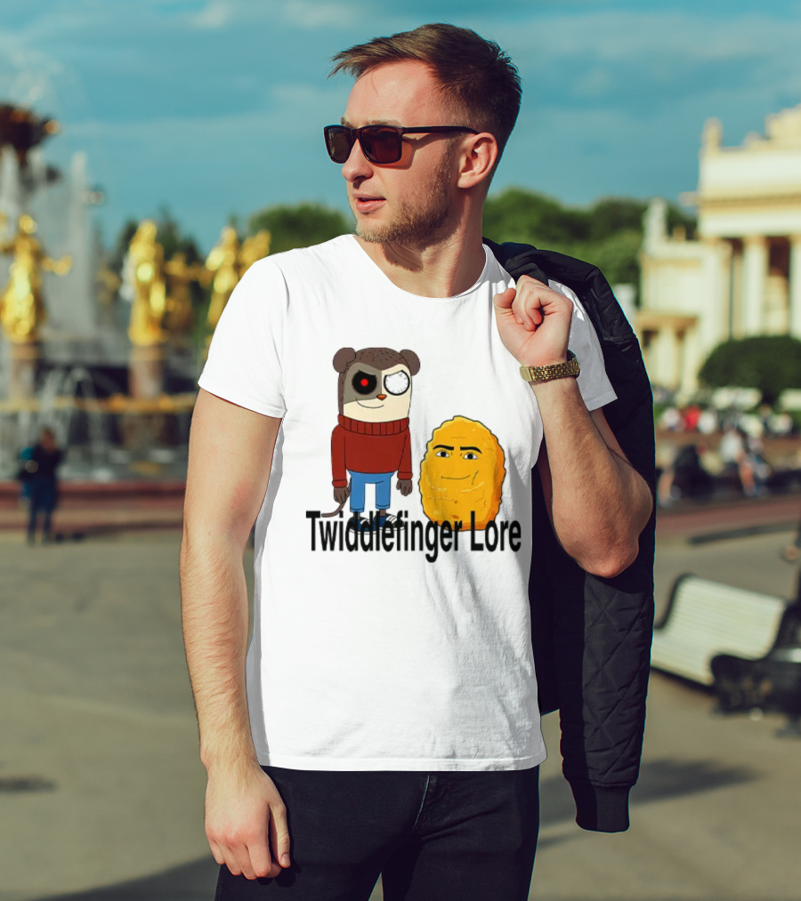 Twiddlefinger Lore Max And Nugget Cartoon Characters T-Shirt