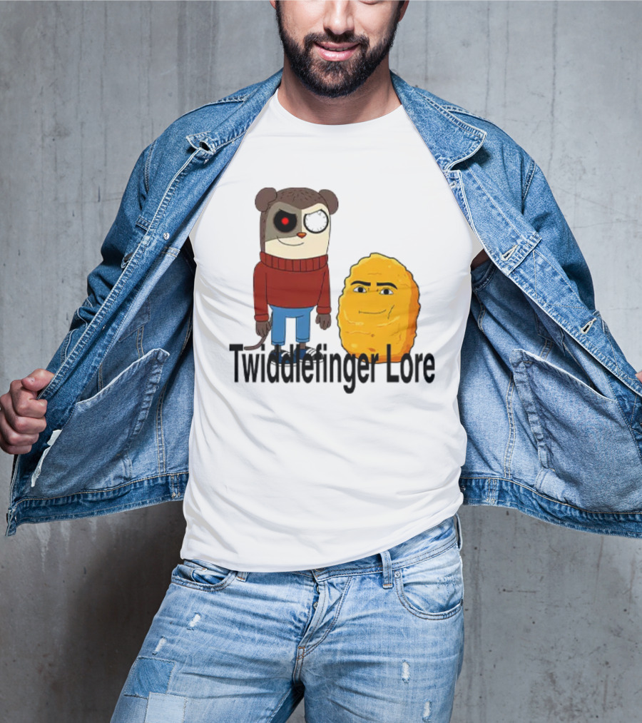 Twiddlefinger Lore Max And Nugget Cartoon Characters T-Shirt