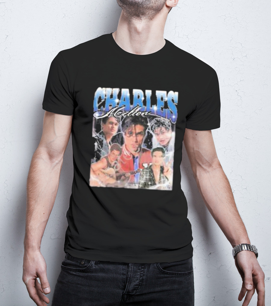 CHARLES Melton Collage T-Shirt
