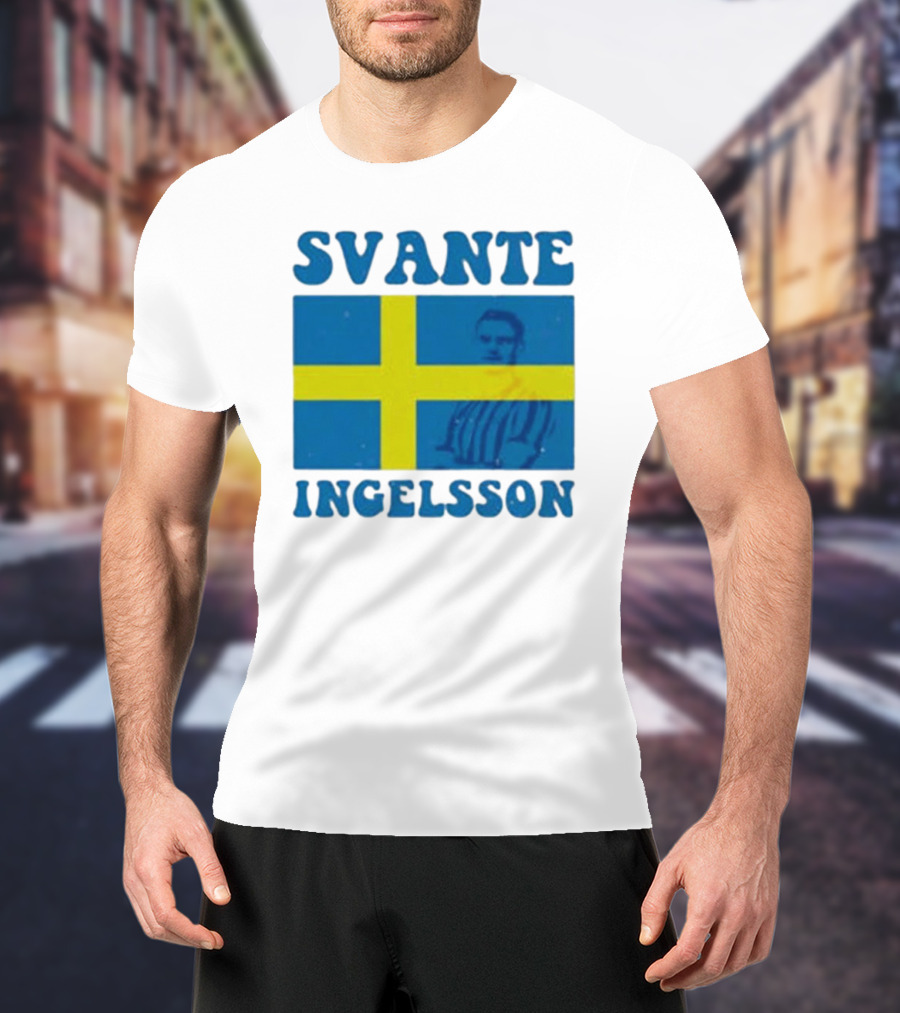 Svante Ingelsson Swedish Flag Sheffield Wednesday EFL T-Shirt