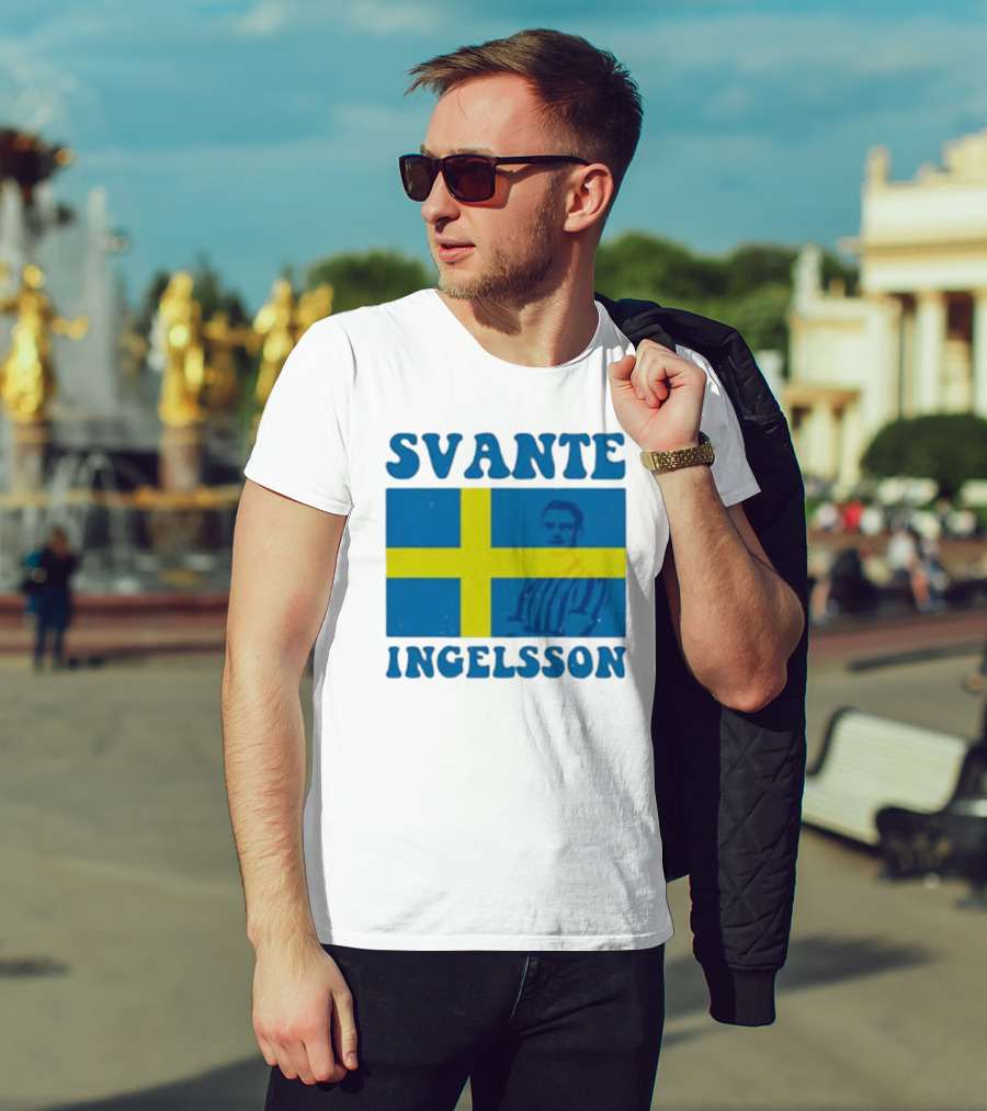 Svante Ingelsson Swedish Flag Sheffield Wednesday EFL T-Shirt