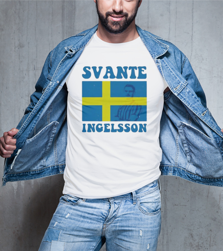 Svante Ingelsson Swedish Flag Sheffield Wednesday EFL T-Shirt