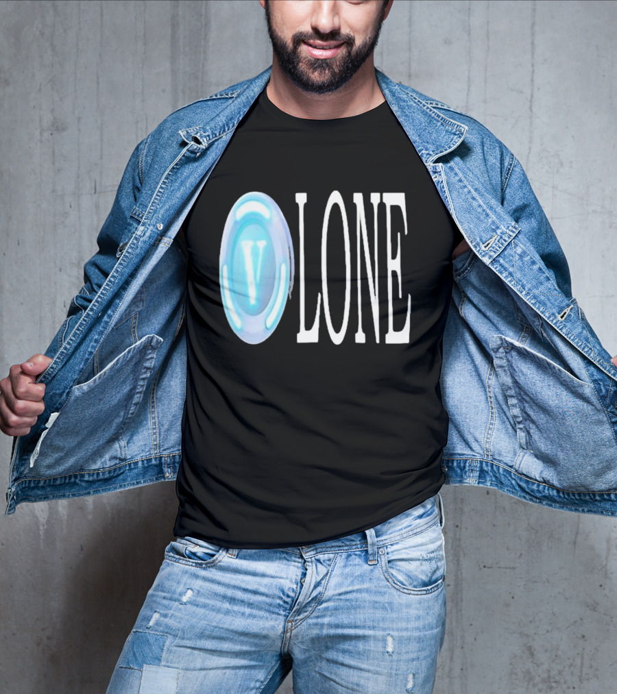 Bussinapparelco Vlone Vbuck Coin Icon And Text T-Shirt