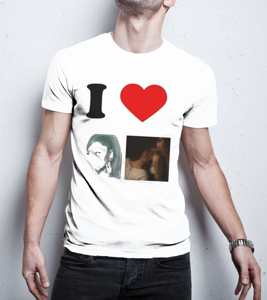 I Love Ariana Grande Cameron Fan Art Duo T-Shirt