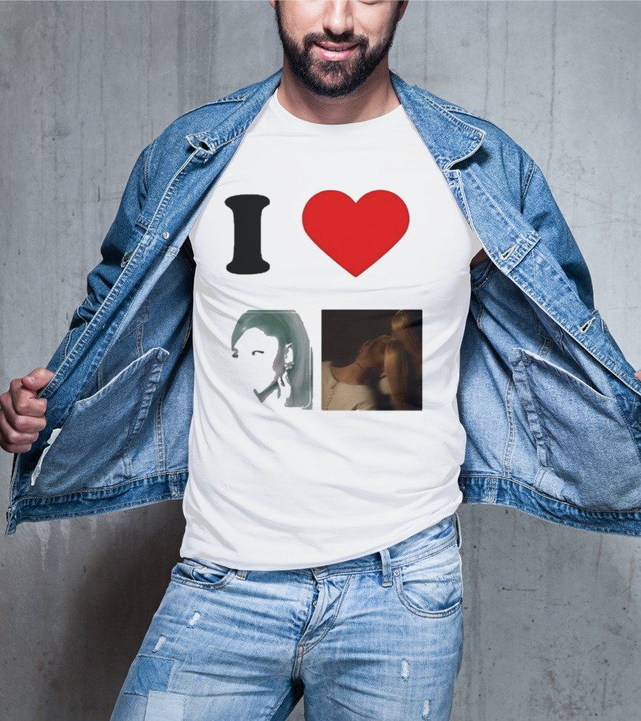 I Love Ariana Grande Cameron Fan Art Duo T-Shirt