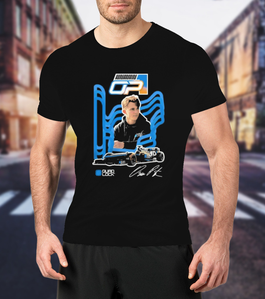 Hungaroring OP1 Quad Lock Astri Signature Celebrate Podium Finish T-Shirt