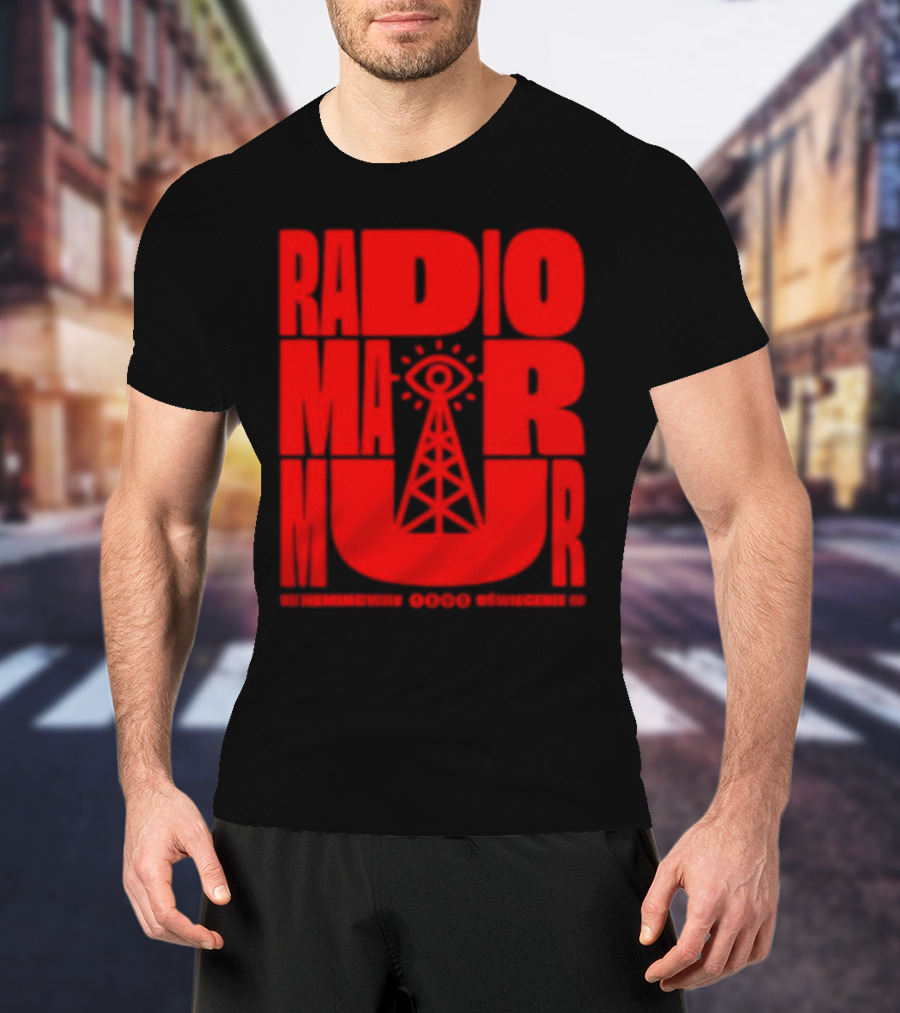 Taco Hemingway Radio Marmur Eye Tower 1-800 Oświecenie T-Shirt