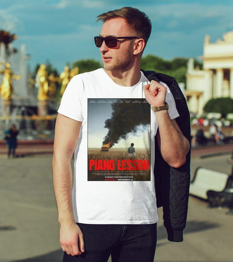 Piano Lesson Directed Malcolm Washington Starring Samuel L Jackson John David Washington Netflix November 22 T-Shirt