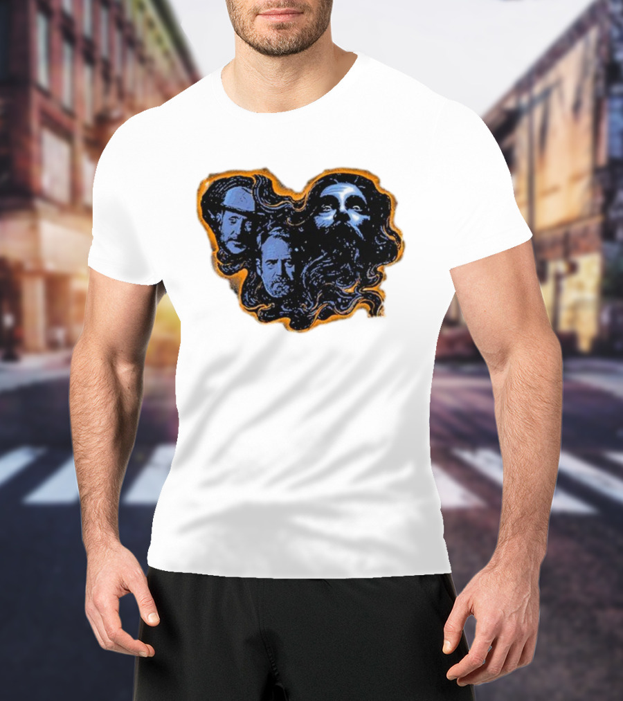 The White Buffalo A Freight Train Through The Night Faces And Mystical T-Shirt