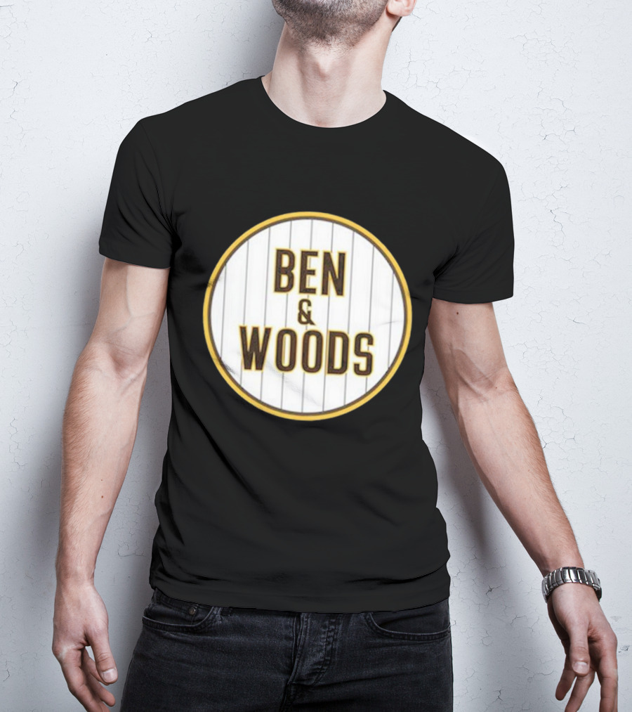 Yu Darvish Ben And Woods Pinstripe Circle T-Shirt