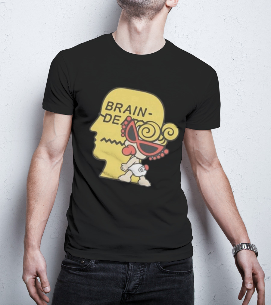 Brain Dead Hysteric Mini Collaboration Raglan Baseball T-Shirt