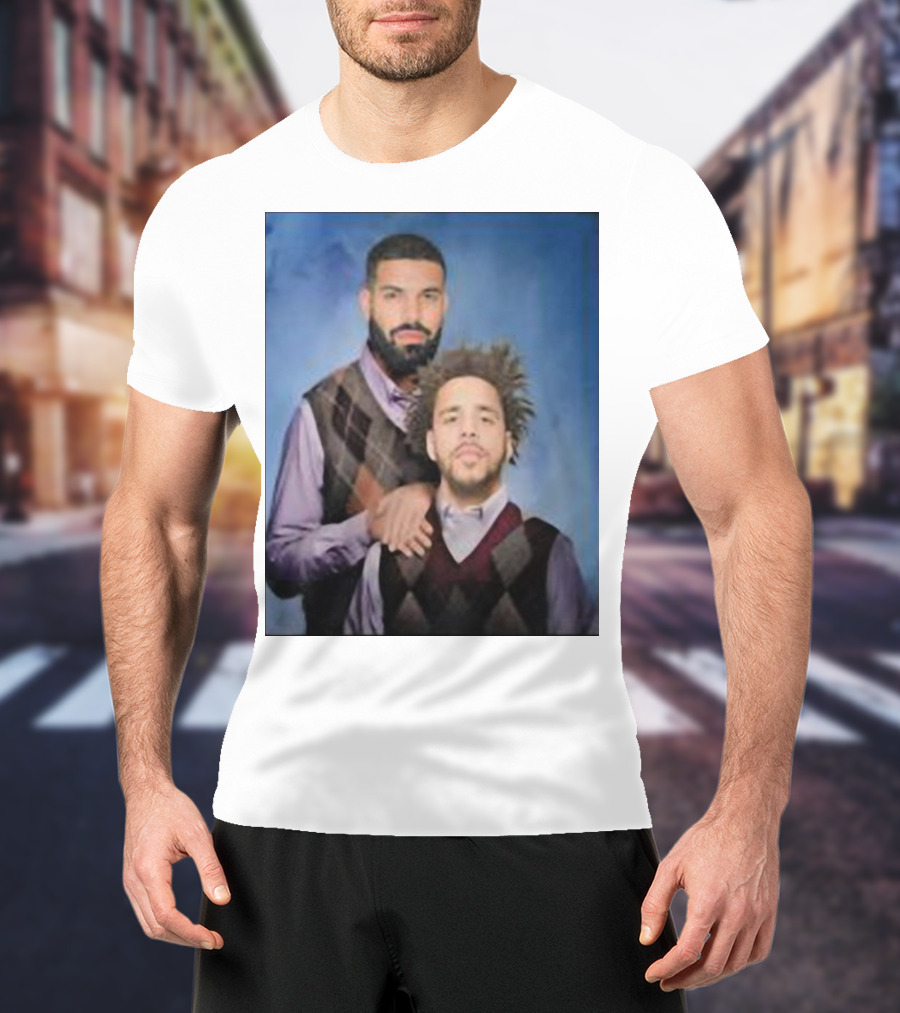 Drake And J. Cole Iconic Step Brothers Parody Collab T-Shirt