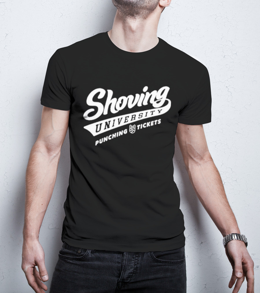 Paul Skenes Shoving University Punching Tickets T-Shirt
