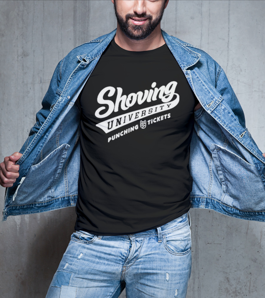 Paul Skenes Shoving University Punching Tickets T-Shirt
