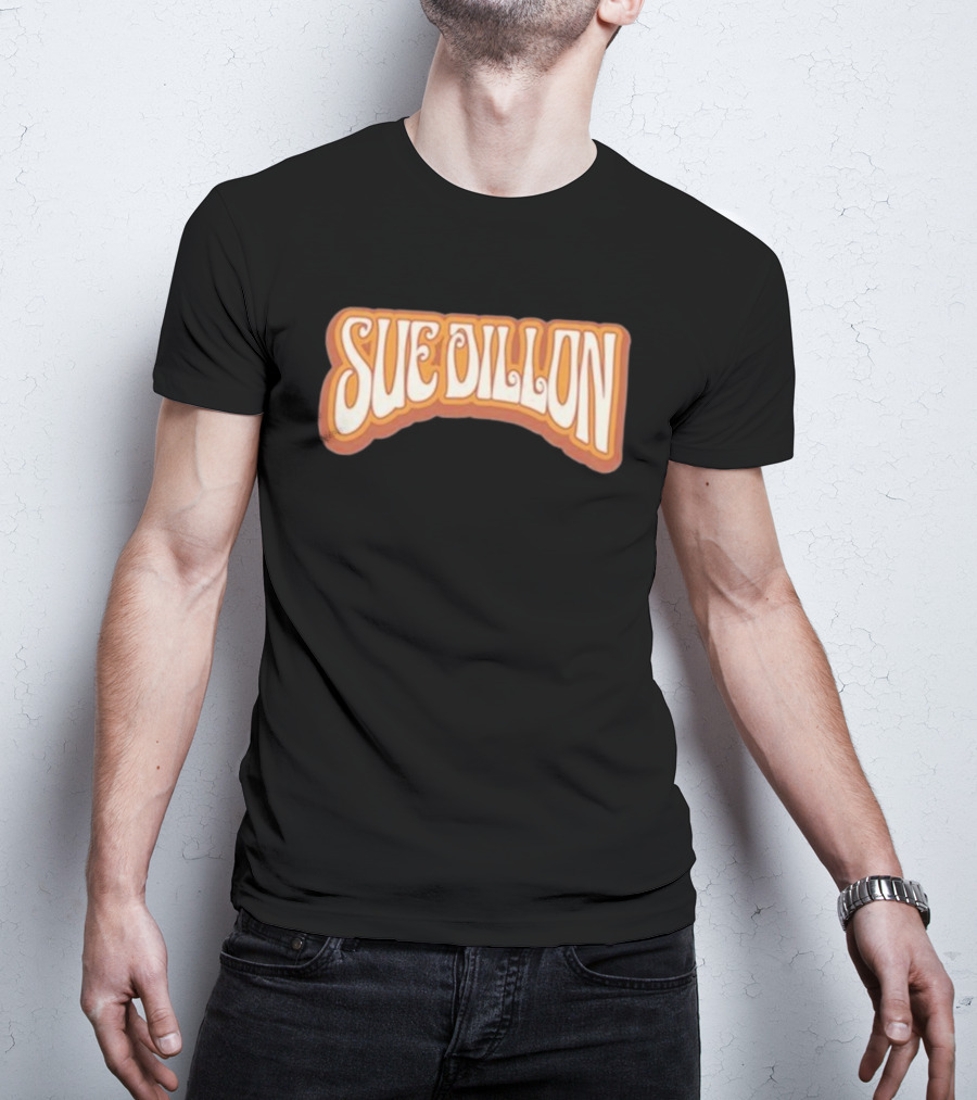 Sue Dillon Bold Retro Script T-Shirt