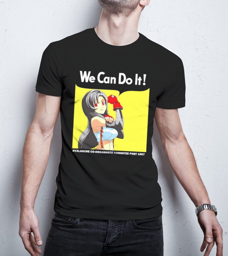 We Can Do It Avalanche Co-Ordanance Committee Post 1997 T-Shirt