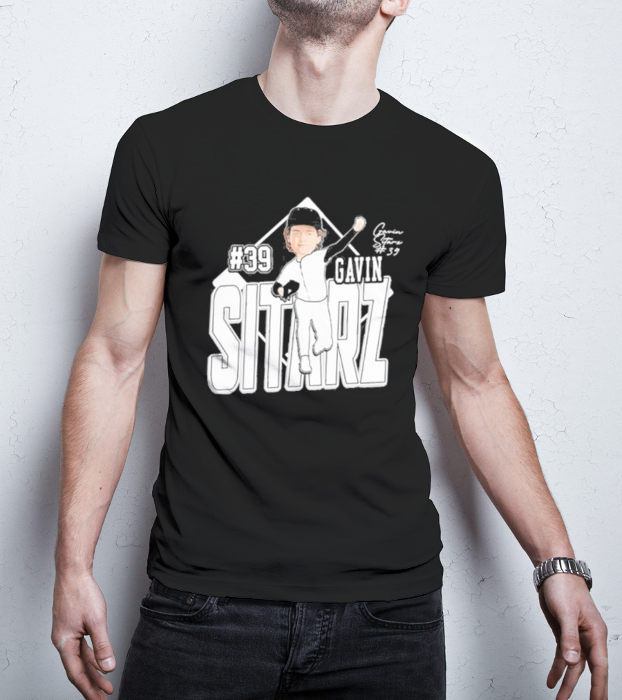 Gavin Sitarz #39 Michigan State Signature T-Shirt