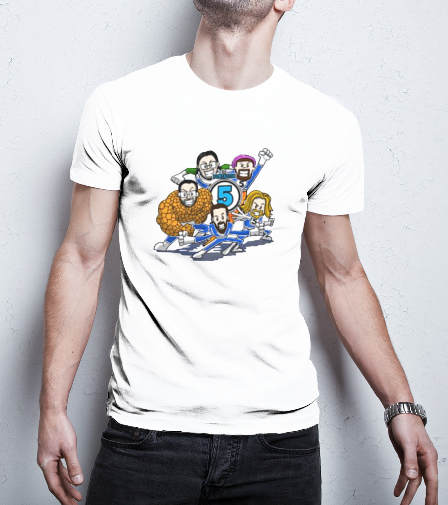 Dave Wonder Funtastic 5 Superhero T-Shirt
