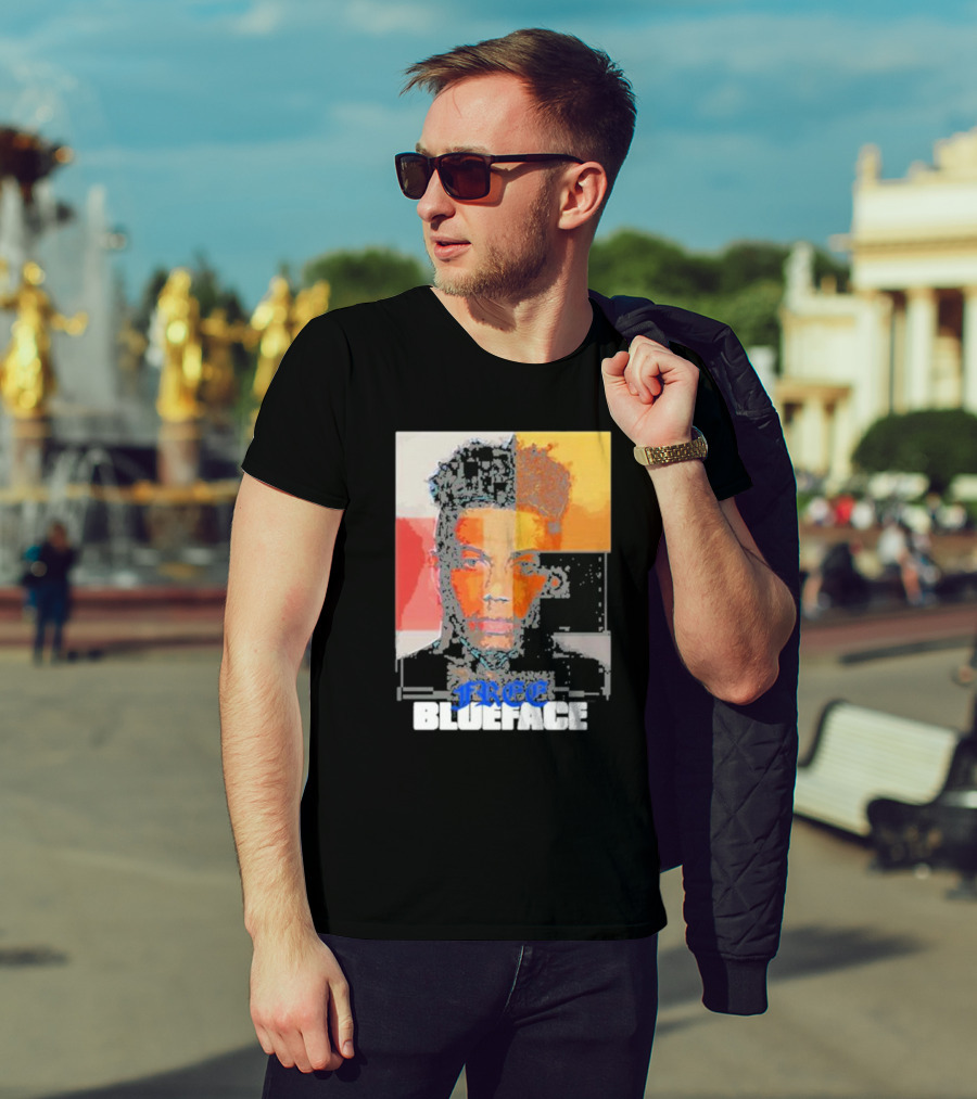 Free Blueface Dinero Jones Album Multicolor T-Shirt