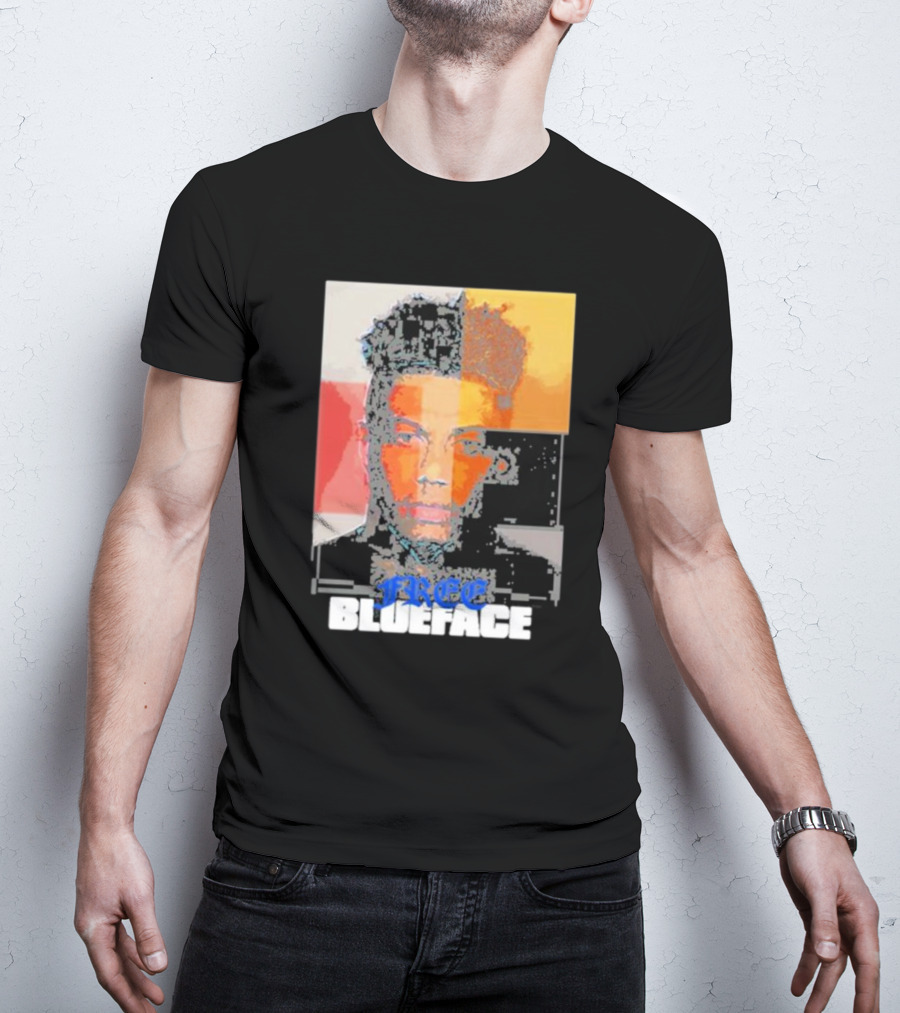 Free Blueface Dinero Jones Album Multicolor T-Shirt