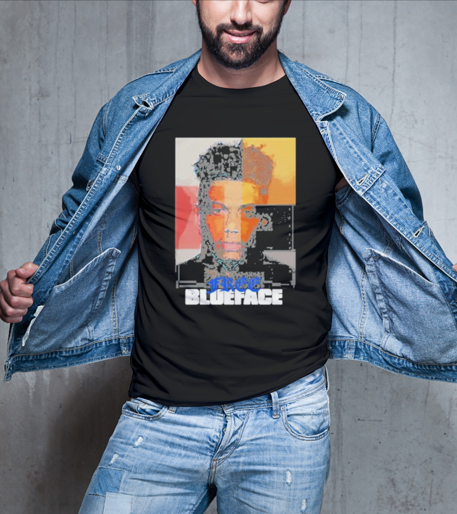 Free Blueface Dinero Jones Album Multicolor T-Shirt