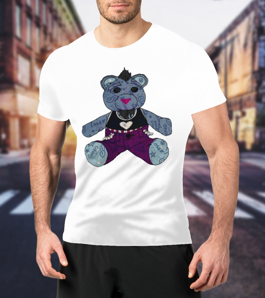 Doodle Bear Killian Krowe Bear Loser One Gino T-Shirt