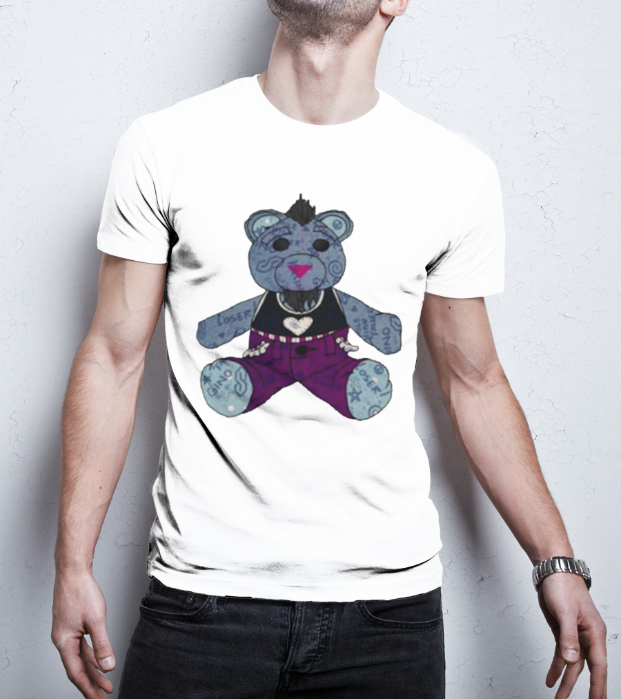 Doodle Bear Killian Krowe Bear Loser One Gino T-Shirt