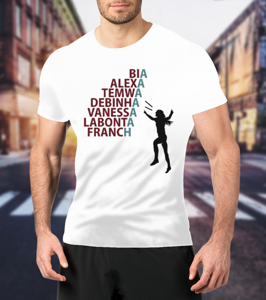 Bia Alexa Temwa Debinha Vaness Labonta Franch Volleyball Player T-Shirt