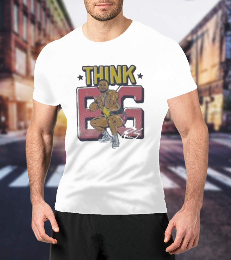 Big E Think Big Star Power Wrestling T-Shirt