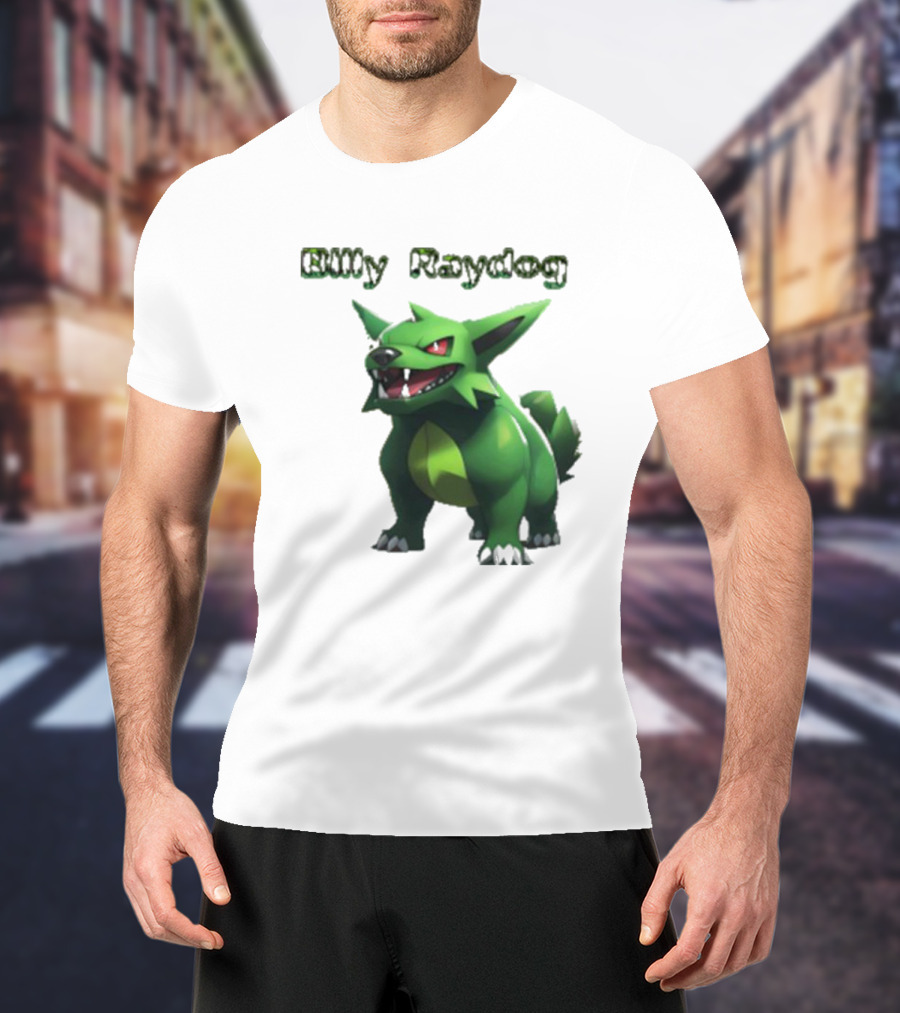 Billy Raydog Green Canine Pokémon Creature T-Shirt