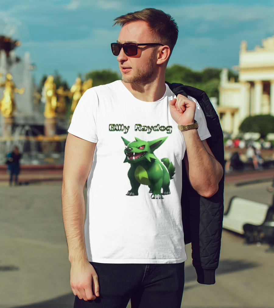Billy Raydog Green Canine Pokémon Creature T-Shirt