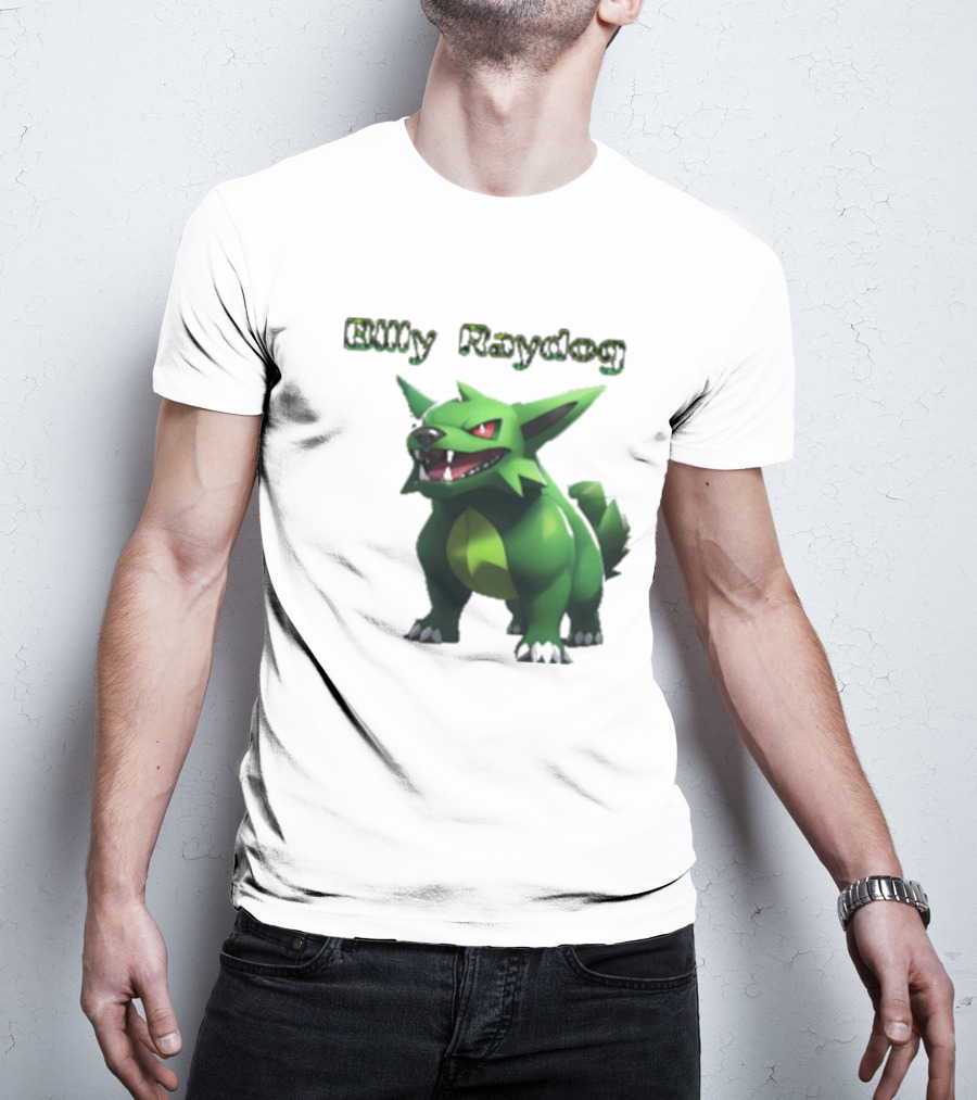 Billy Raydog Green Canine Pokémon Creature T-Shirt