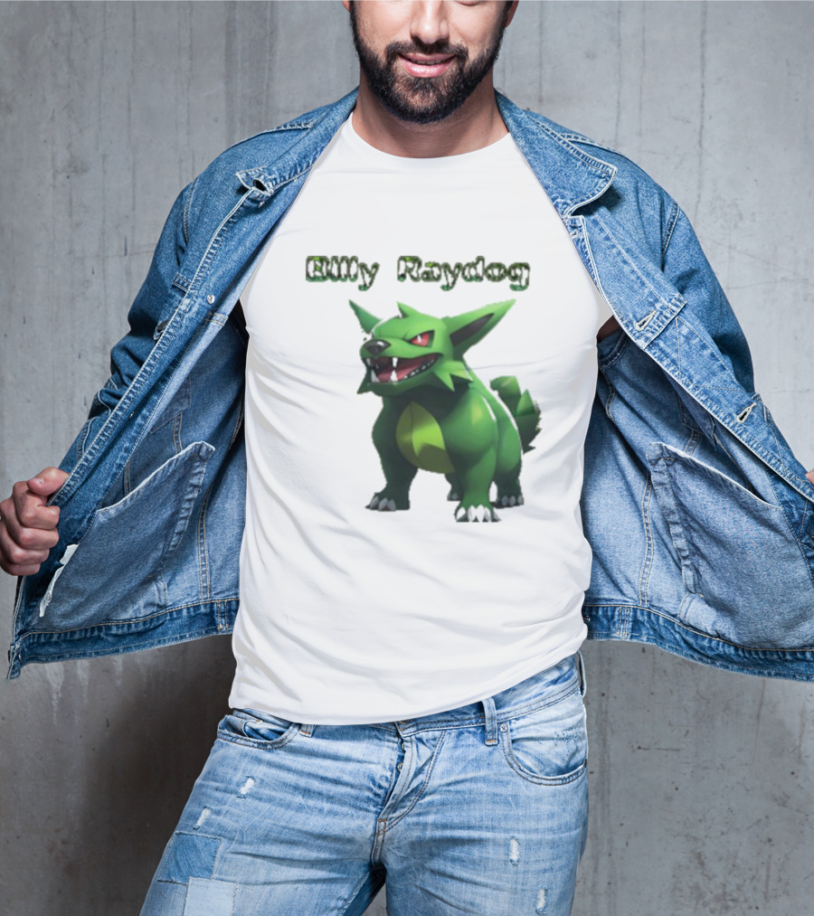 Billy Raydog Green Canine Pokémon Creature T-Shirt