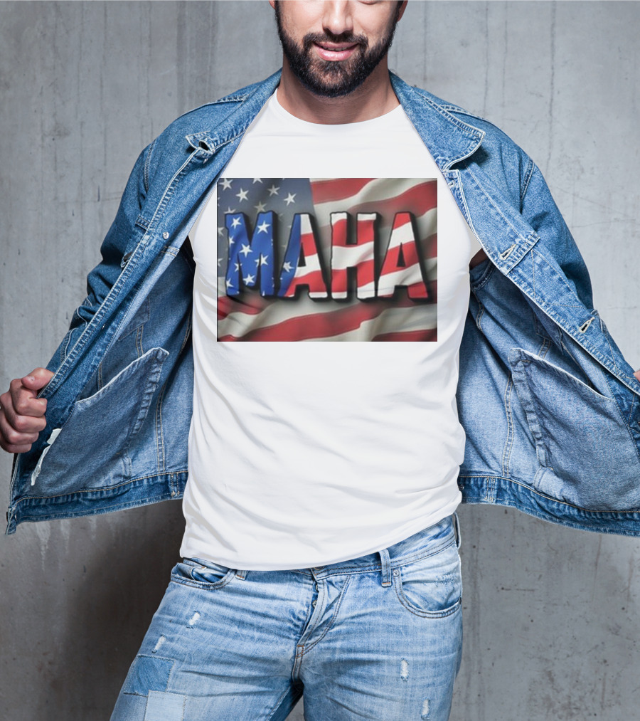 Bryce Lipscomb Maha Make America Healthy Again USA Flag T-Shirt