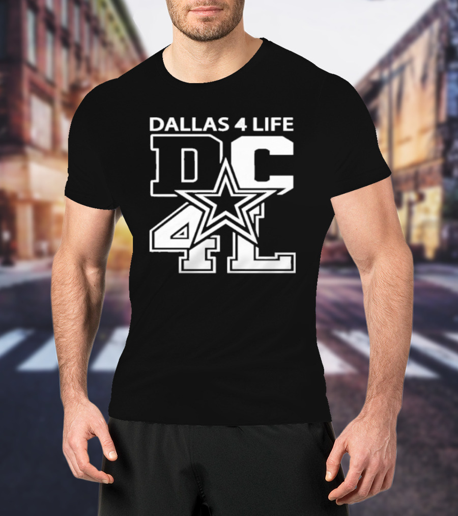 Dallas 4 Life DC 4L Star T-Shirt