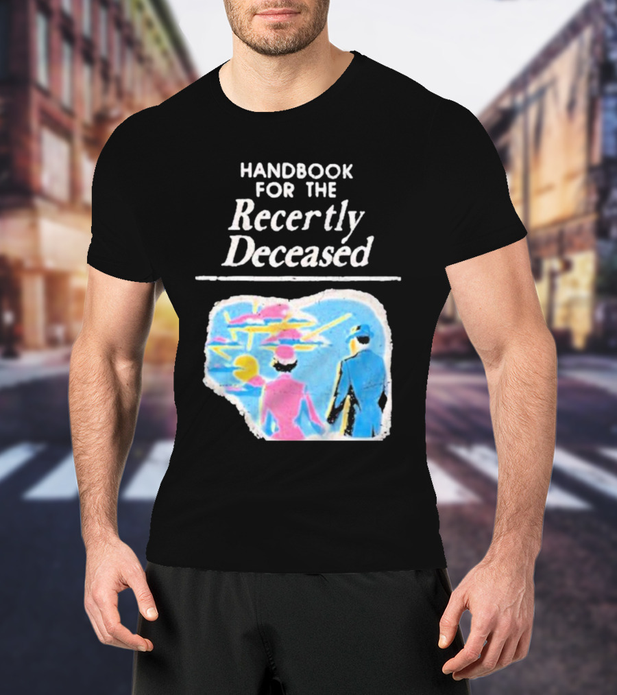 Handbook For The Recently Deceased Our Flag Means Death Band Logo Mash Up T-Shirt