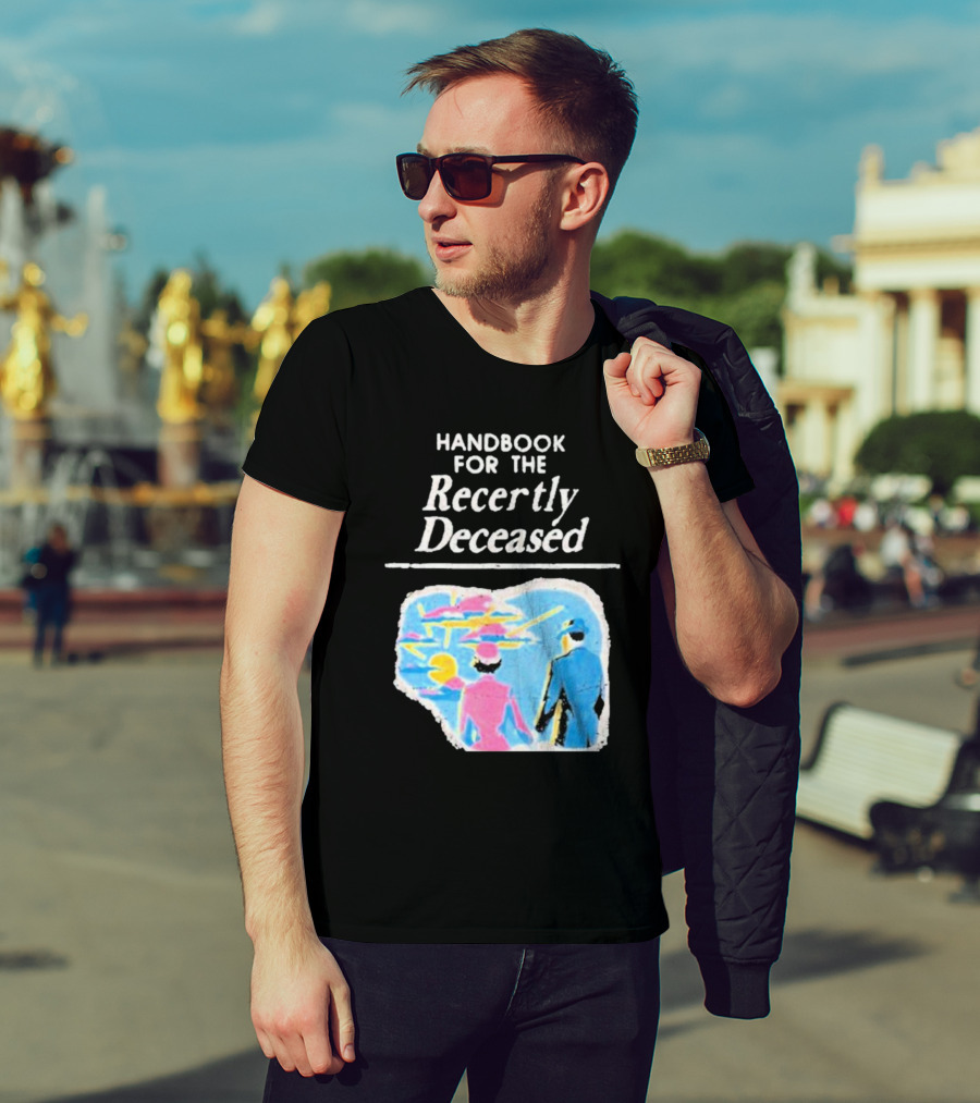 Handbook For The Recently Deceased Our Flag Means Death Band Logo Mash Up T-Shirt