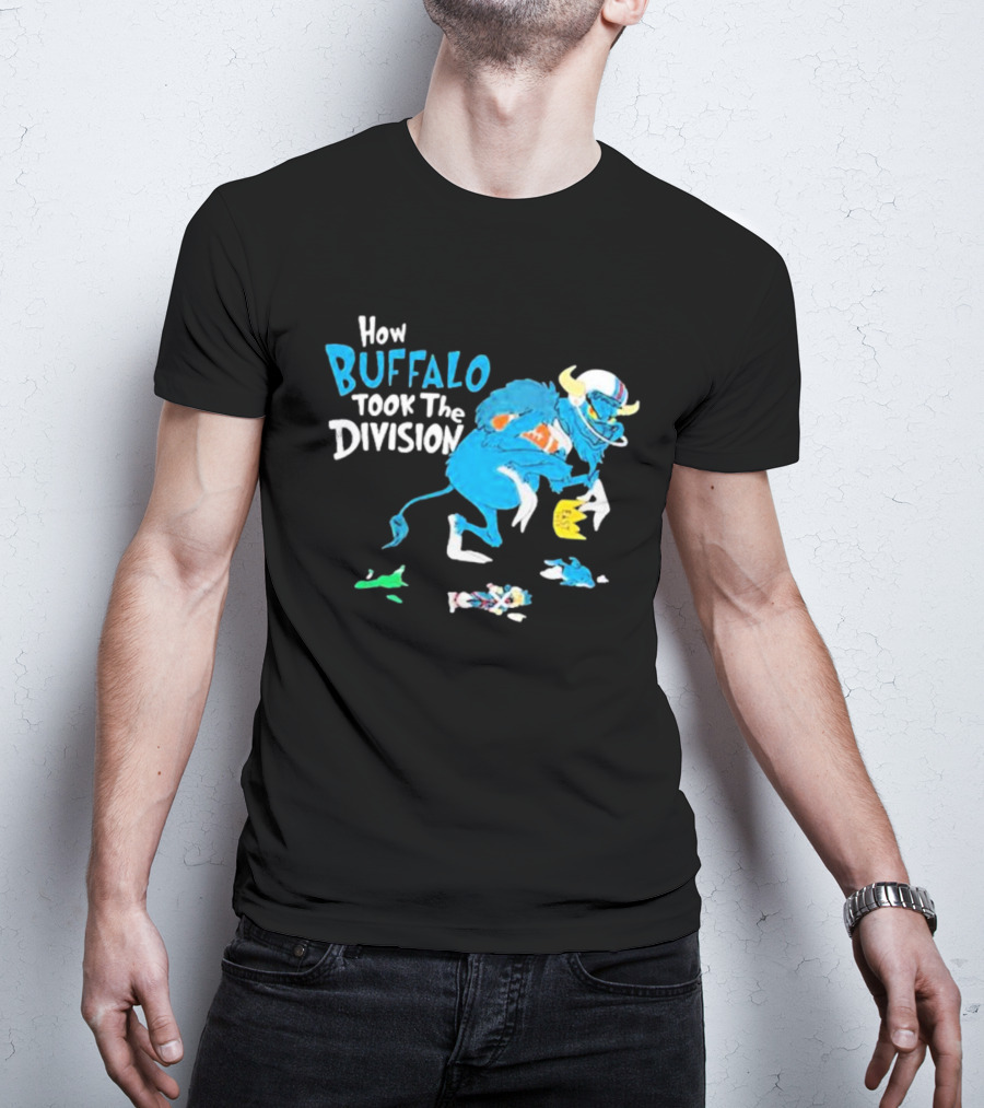 How Buffalo Took The Division Charging Blue Mascot T-Shirt