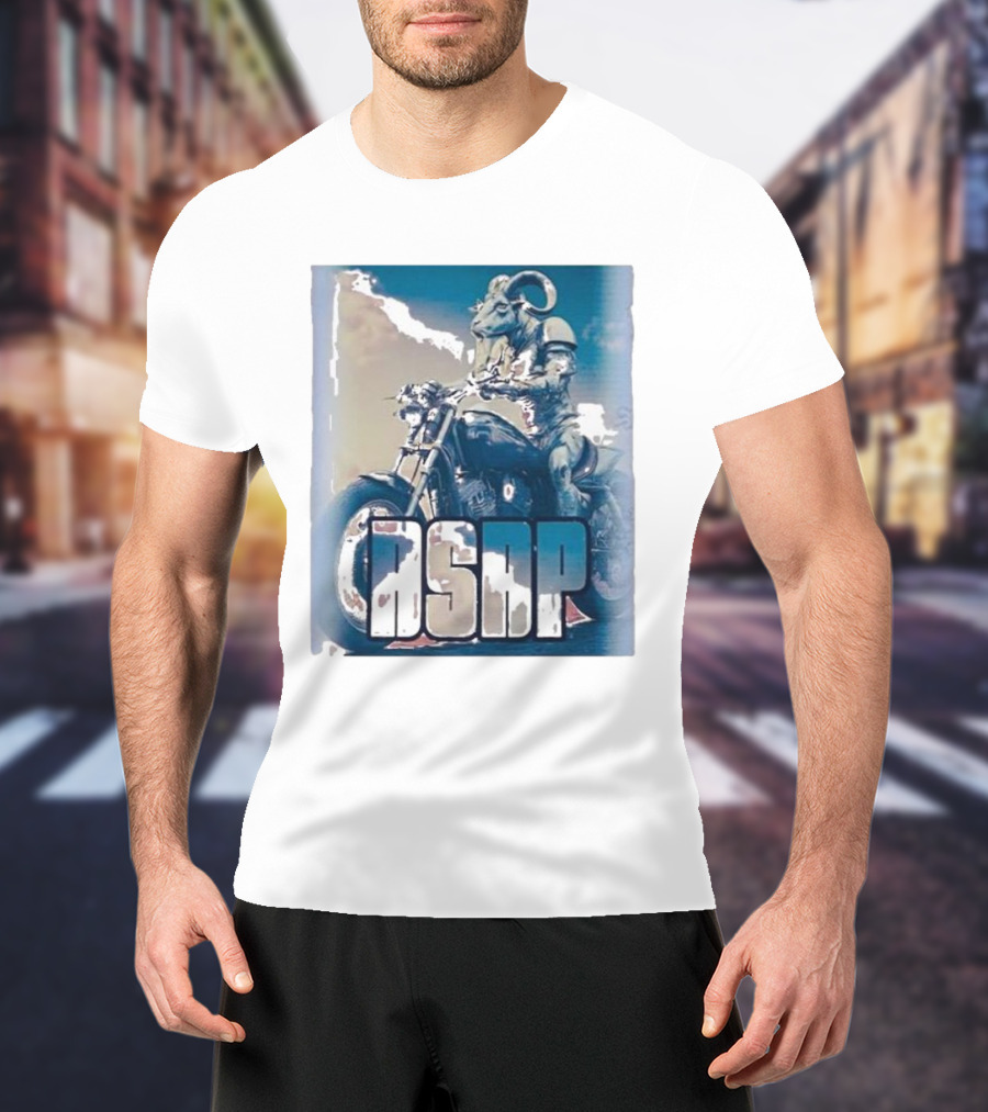 ASAP Goat Biker T-Shirt